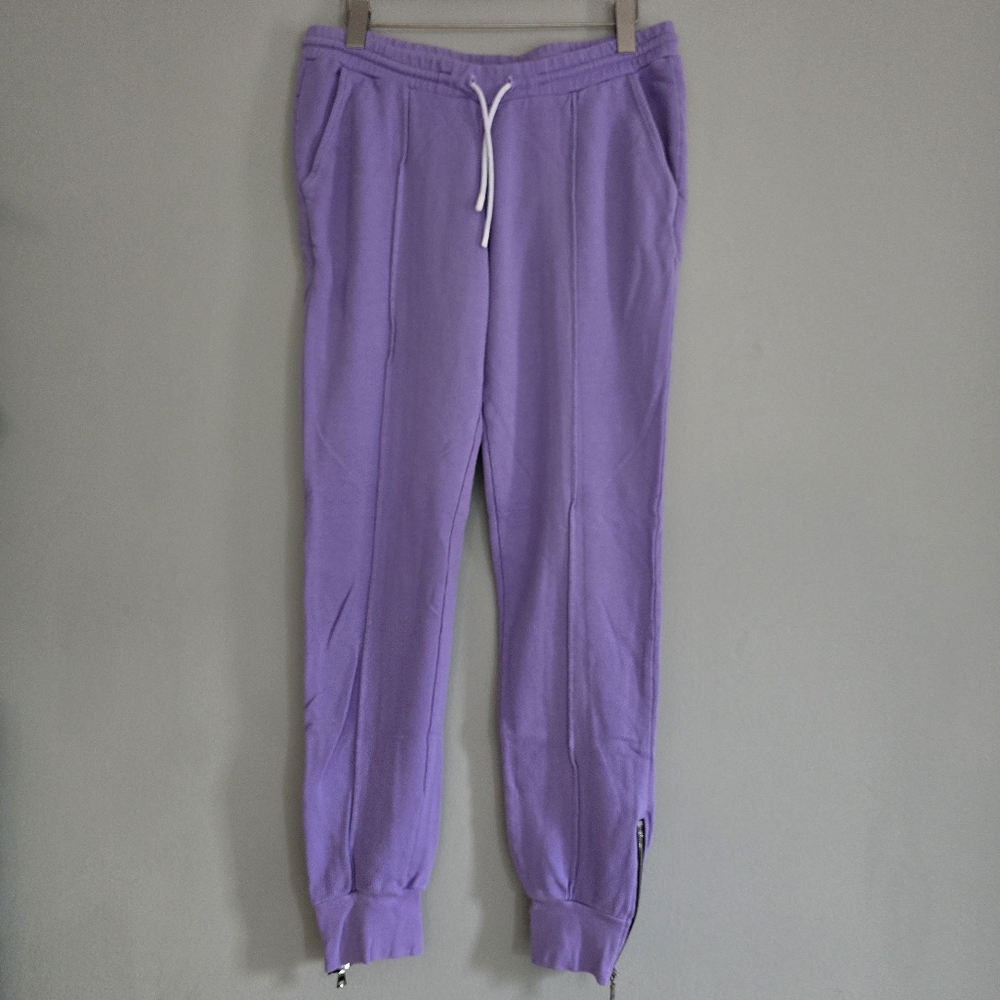 Cotton Citizen Milan Zip Jogger, Lavender, Large